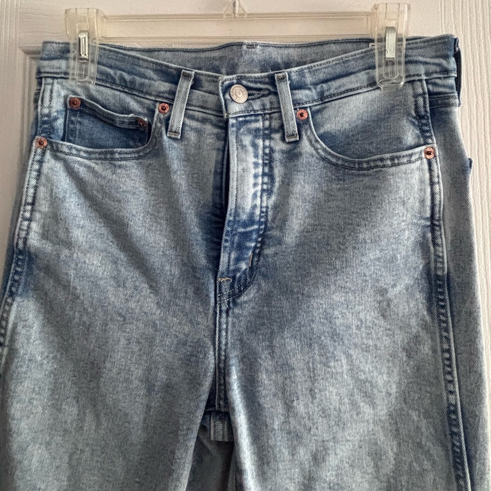 Gap, Vintage Slim High Rise, raw hem